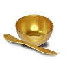 Shangpree - Premium Modeling Mask Gold Bowl & Spatula Set - 1 set