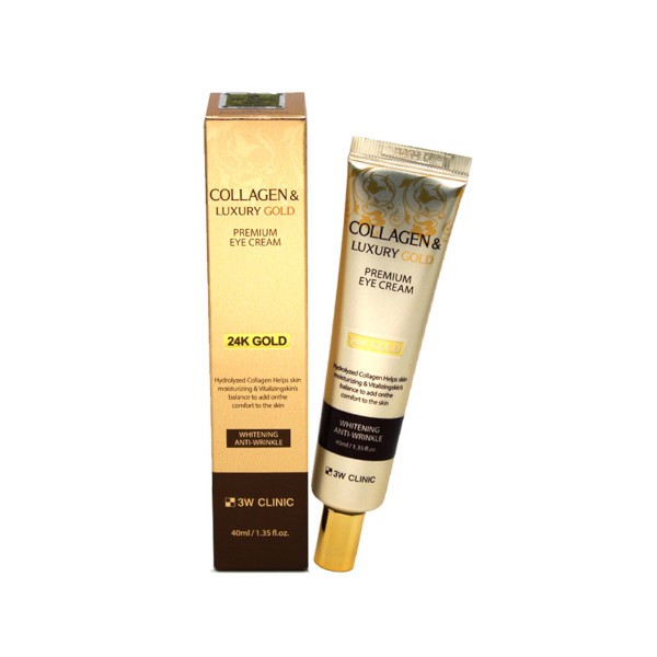 3W Clinic - Collagen & Luxury Gold Premium Eye Cream - 40ml