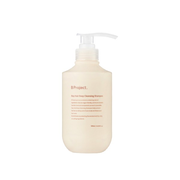 B Project. - Stay Hair Deep Cleansing Shampoo - 500ml