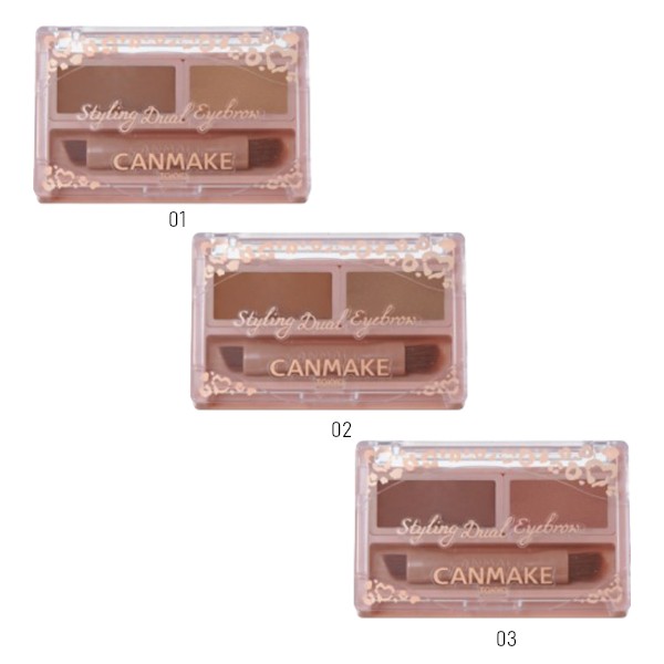 CANMAKE - Styling Dual Eyebrow - 1 pc