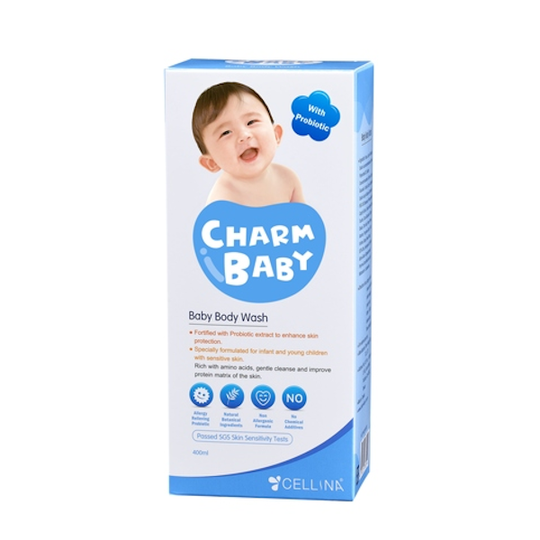 CELLINA - CHARM BABY - Baby Body Wash - 400ml 