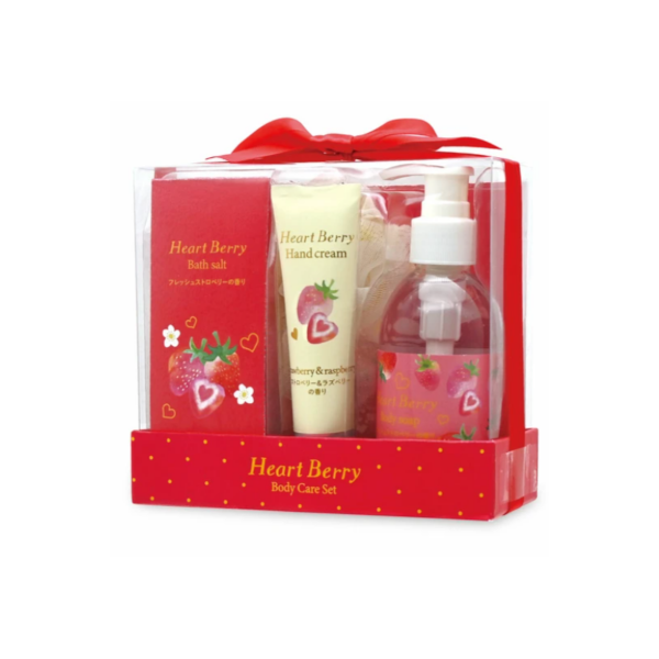 CHARLEY - Heart Berry Body Care Set - 1 set