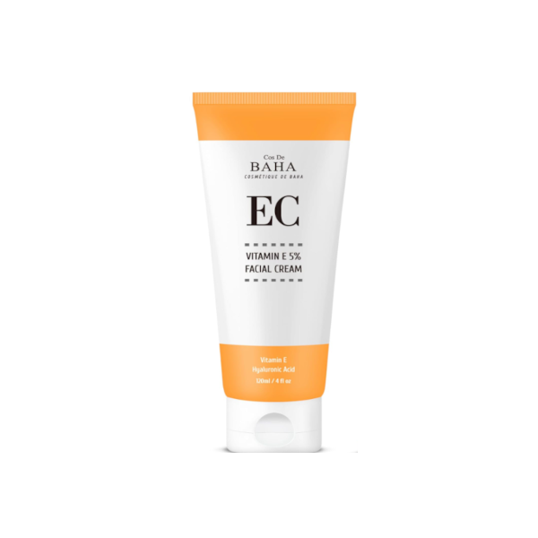 Cos De BAHA - Vitamin E 5% Facial Cream (EC120) - 120ml