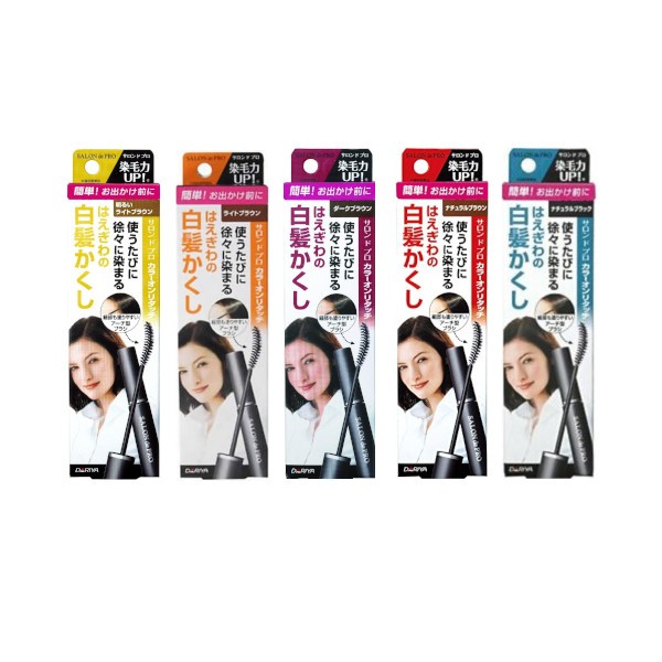 Dariya - Salon De Pro - Color On Retouch Gray Hair Comb EX - 15ml