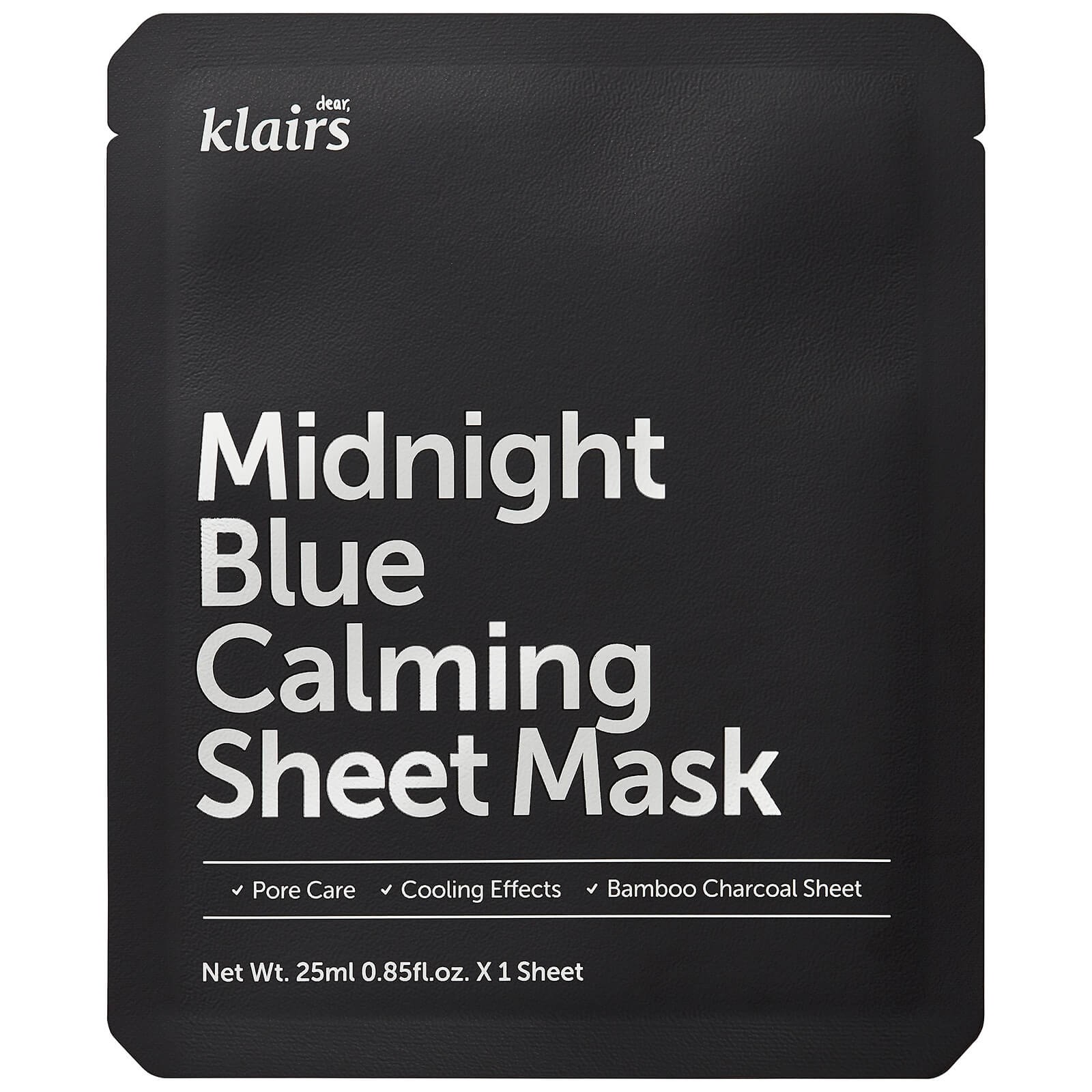 Dear, Klairs - Midnight Blue Calming Sheet Mask - 1pc