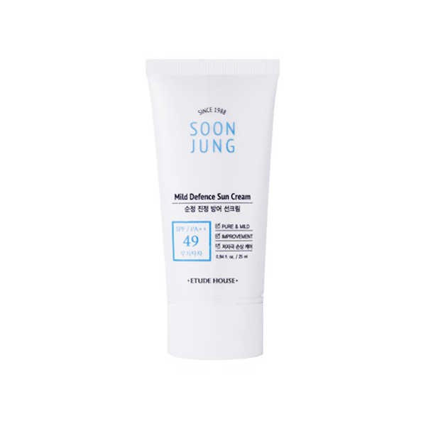 etude house soonjung mild defence sun cream 50ml