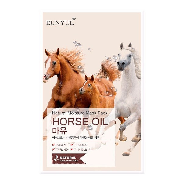 EUNYUL - Natural Moisture Mask Pack - Horse Oil - 1pc