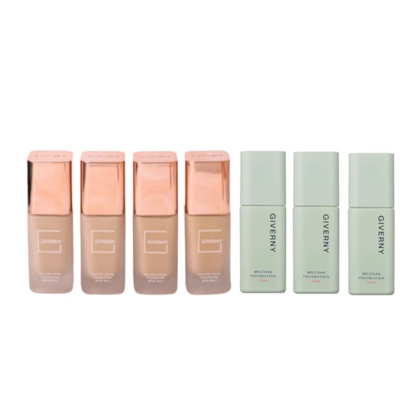 GIVERNY - Milchak Cover Foundation SPF30 PA++ - 30ml