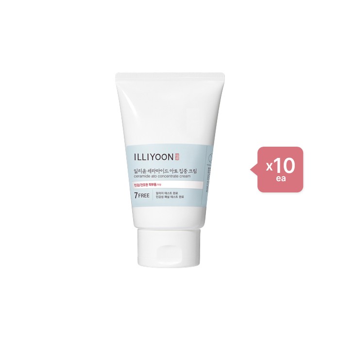 ILLIYOON Ceramide Ato Concentrate Cream 200ml - 2021 New Version (10ea) Set
