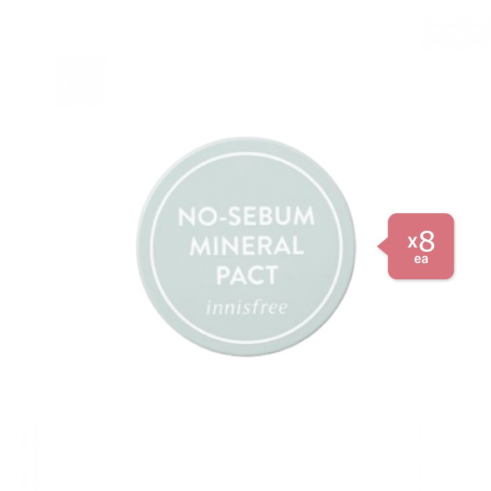 innisfree - No Sebum Mineral Pact (8ea) Set
