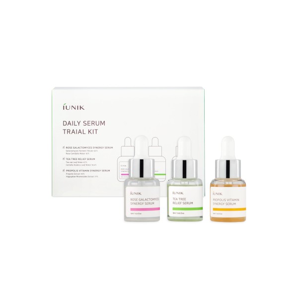 iUNIK - Daily Serum Trial Kit - 3pcs