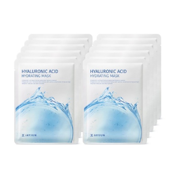 JAYJUN - Hyaluronic Acid Hydrating Mask - 10pcs