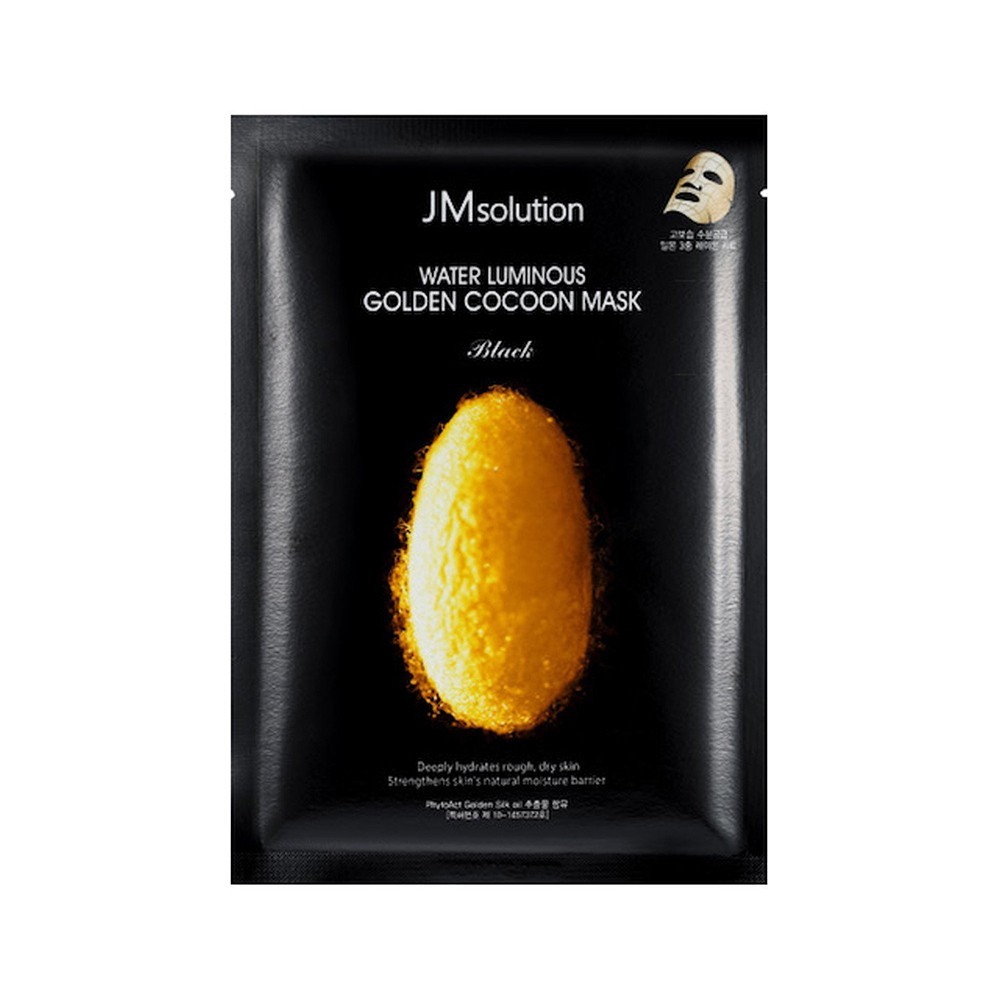 JMsolution - Water Luminous Golden Cocoon Mask Black - 1pc