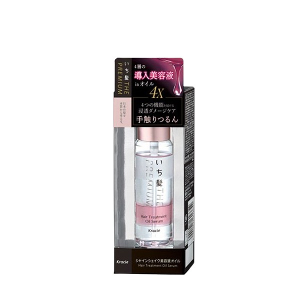 Kracie - Ichikami The Premium 4X Shine Shake Essence Oil - 60ml