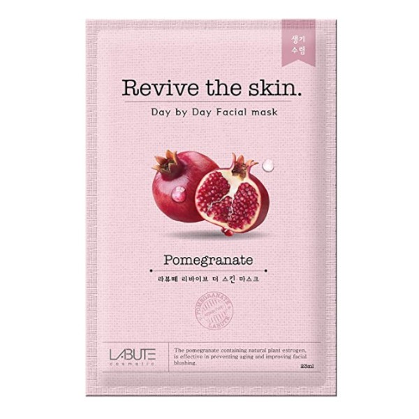 LABUTE - Revive The Skin Day By Day Mask - Pomegrante - 1pc