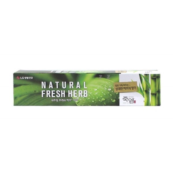 lg bamboo salt toothpaste