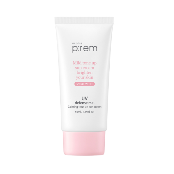 make p:rem - UV Defense Me. Calming Tone Up Sun Cream SPF 50+ PA++++ - 50ml