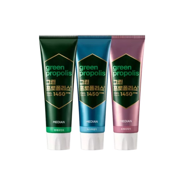 Median - Green Propolis EWG 1450ppm Toothpaste - 100g