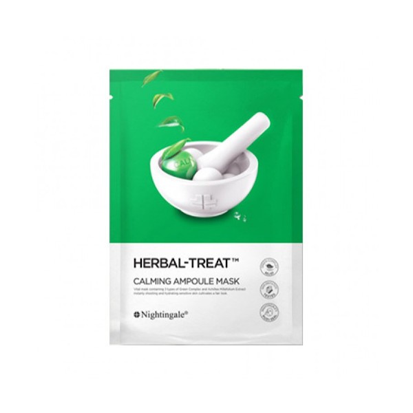 NIGHTINGALE - Herbal Treat Calming Ampoule Mask - 1pc