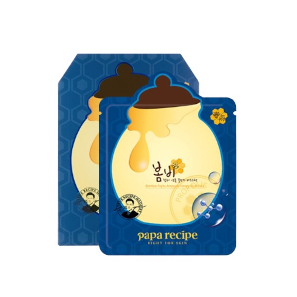 Papa Recipe - Bombee Pepta Ampoule Honey Mask - 10pcs