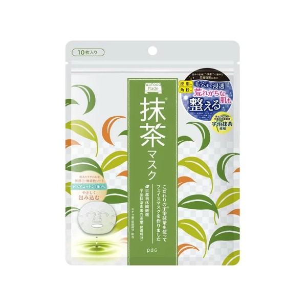 pdc - Wafood Made - Uji Matcha Mask - 10pcs