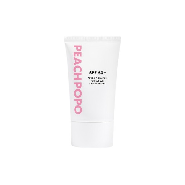 PEACH POPO - Skin-Fit Tone Up Perfect Sun SPF50+ PA++++ - 50ml