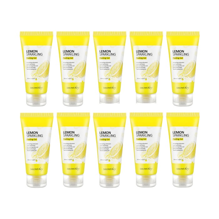 Secret Key - Lemon Sparkling Peeling Gel (10ea) Set - Midnight blue