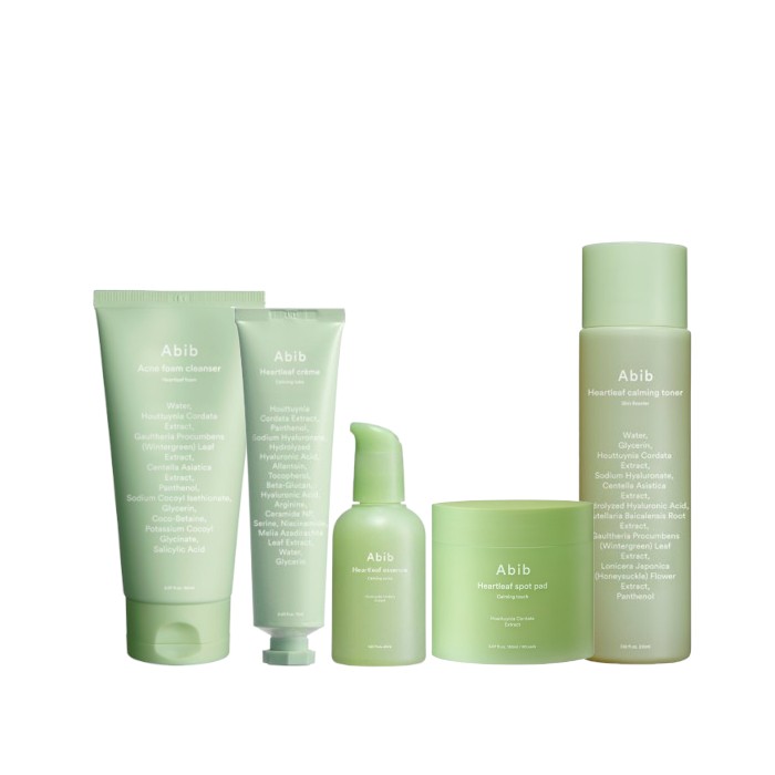 Abib - Heartleaf Skincare Heroes Set