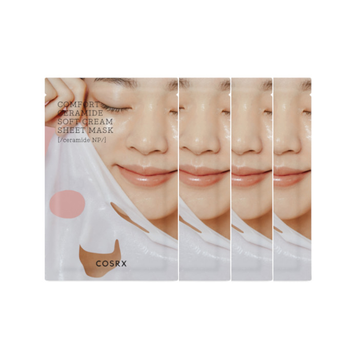 COSRX - Balancium Comfort Ceramide Soft Cream Sheet Mask - 4pcs