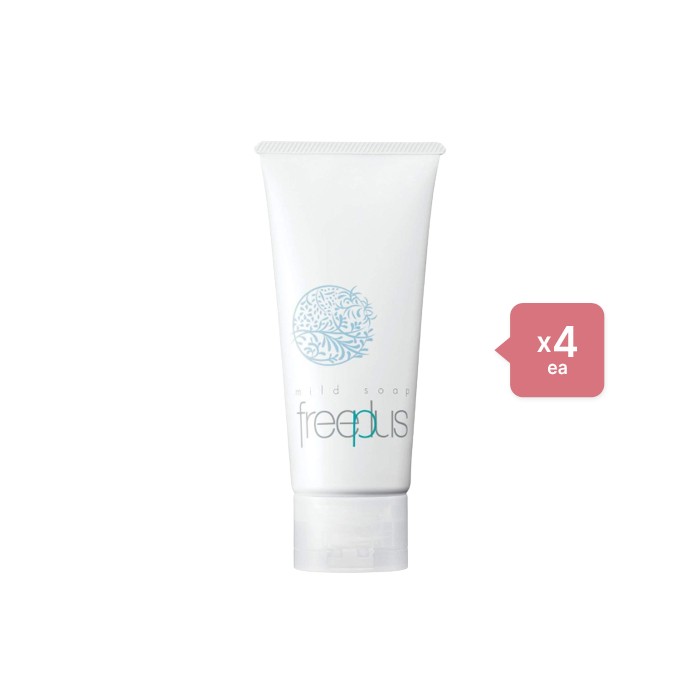 Kanebo Freeplus Mild Soap Facial Cleansing - 100g(4ea) Set