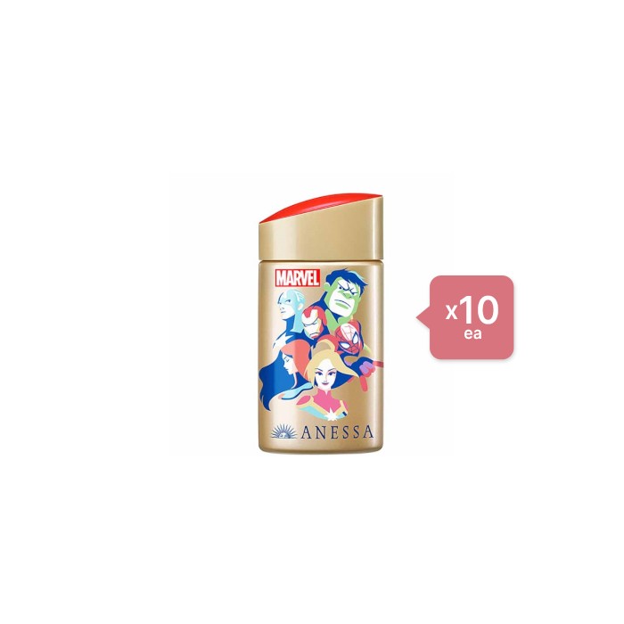 Shiseido - Anessa Perfect UV Sunscreen Skincare Milk N SPF50+ PA++++ - 60ml - Marvel Heroes Edition (10ea) Set