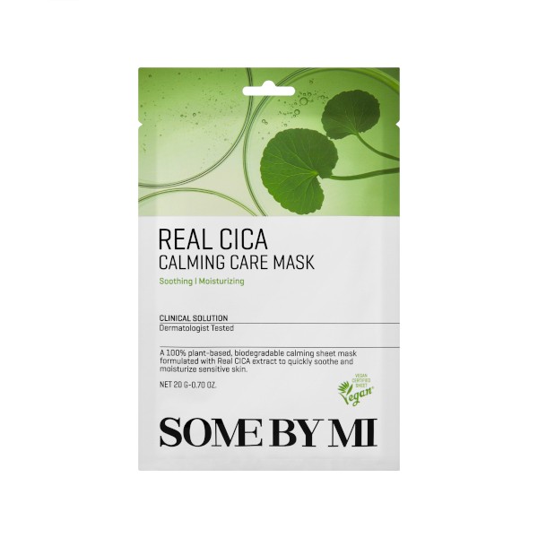 SOME BY MI - Real Cica Calming Care Mask - 1pc