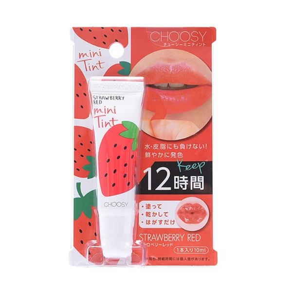 Sun Smile - Choosy Mini Lip Tint (Strawberry Red) - 10ml
