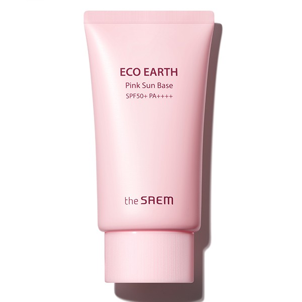 The Saem - Eco Earth Pink Sun Base SPF50+PA++++ - 50g