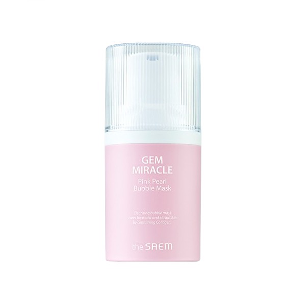 The Saem - Gem Miracle Pink Pearl Bubble Mask - 50g
