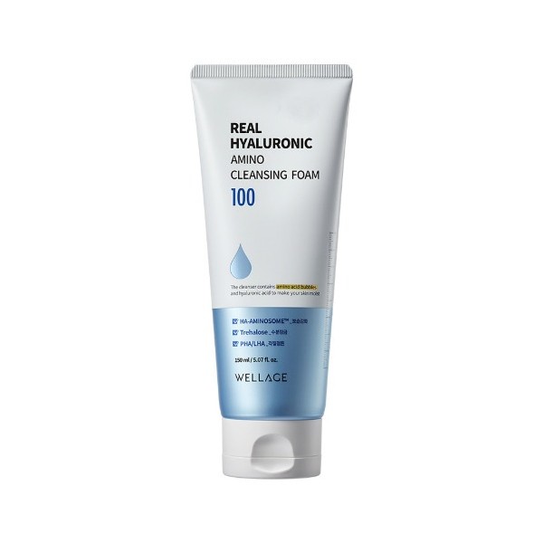 [Deal] Wellage - Real Hyaluronic Amino Cleansing Foam - 150ml