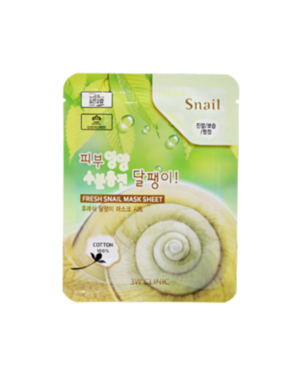 3W Clinic - Fresh Snail Mask Sheet - 1pc
