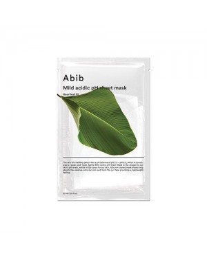 Abib - Mild Acidic pH Sheet Mask - Heartleaf Fit - 10pcs