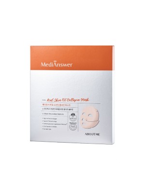 ABOUT ME - MediAnswer Real SkinFit Collagen Mask - 4pcs