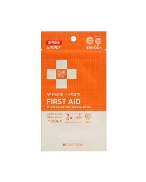 Care Zone - First Aid Cover & Cure Anti-Blemish Patch - 60ea