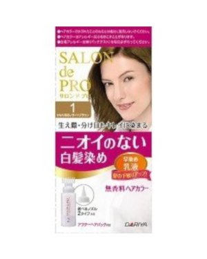 Dariya - Salon De Pro Hair Color Emulsion - 1box - 1 Pretty bright light brown