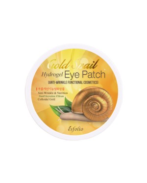 esfolio - Patch pour les yeux en hydrogel d'escargot doré - 60pcs