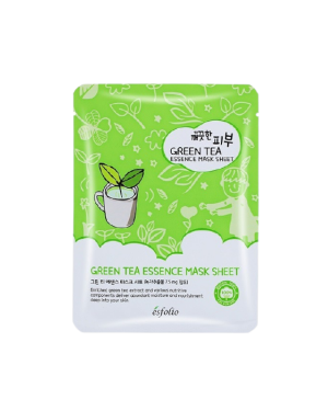 esfolio - Pure Skin Essence Mask Sheet - 25ml*1pc - Green Tea