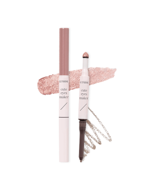 ETUDE - Cute Eyes Maker - 0.1g + 0.5g - Champagne Nude