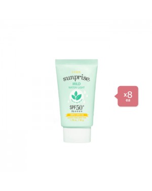 Etude Sunprise Mild Watery Light Sunscreen SPF 50+ PA++++ - 50g (8ea) Set