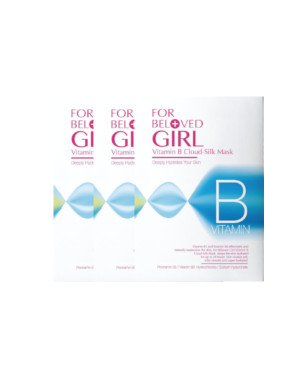 FOR BELOVED ONE - Vitamin B Cloud-Silk Mask - 3pcs