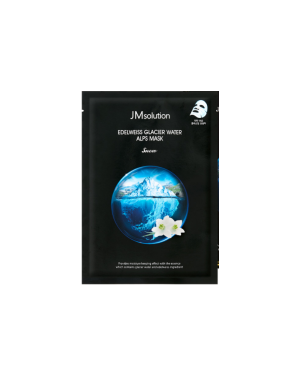 JM SOLUTION - Edelweiss Glacier Water Alps Mask Snow - 1pc