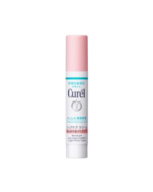 Kao - Curel - Crème de soin hydratante pour les lèvres - Type rose clair - 4.2g