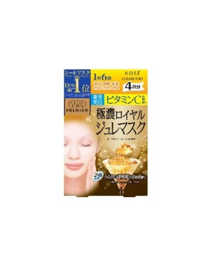 Kose - Clear Turn Premium Royal Jelly Mask - Vitamin C Mask - 4 sheets