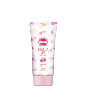 Kose - Suncut Tone Up UV Essence Pink Flamingo SPF50+ PA++++ - 80g